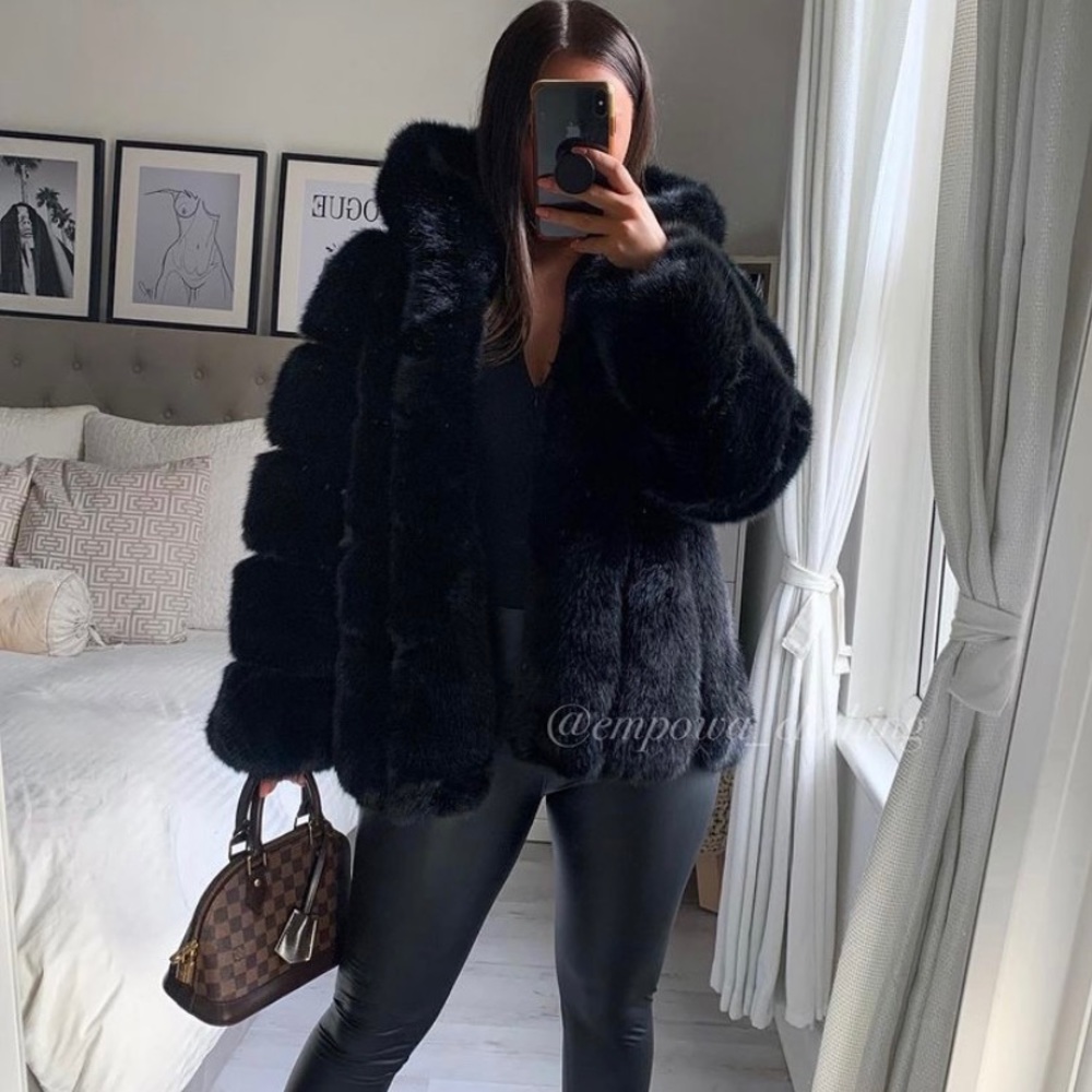 Faux Fur Jacket